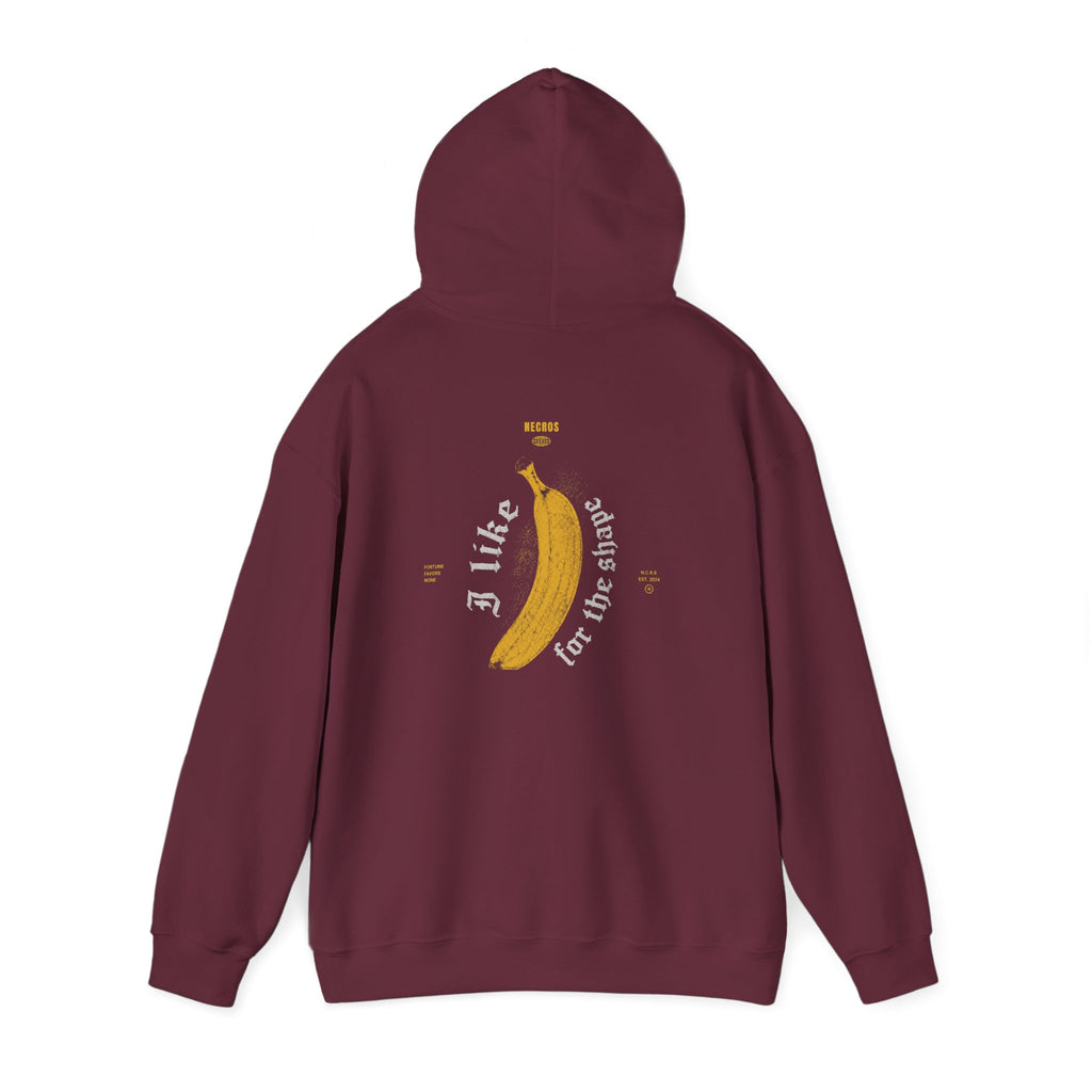 "I like bananas for the shape" Graphic Hoodie