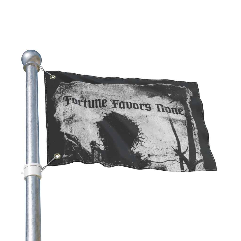 Fortune Favors None // Graphic Flag