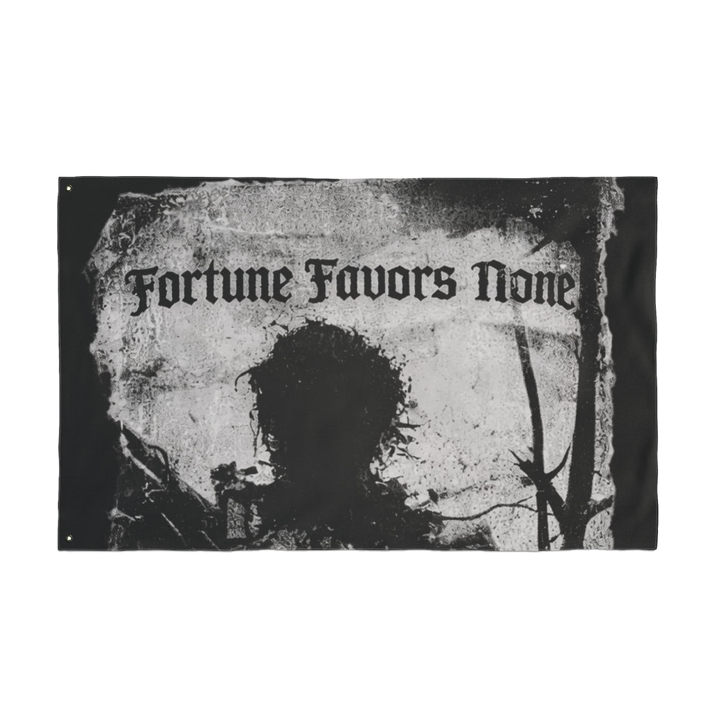 Fortune Favors None // Graphic Flag