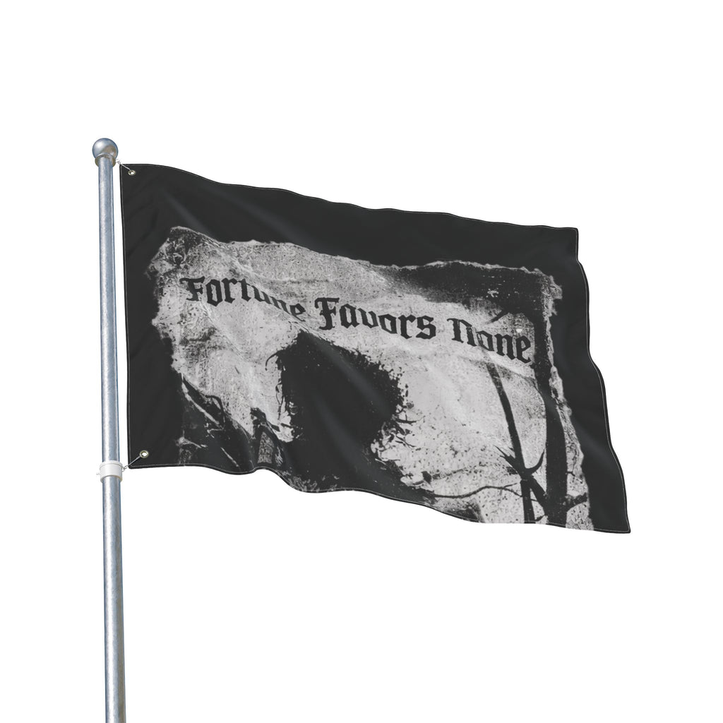 Fortune Favors None // Graphic Flag