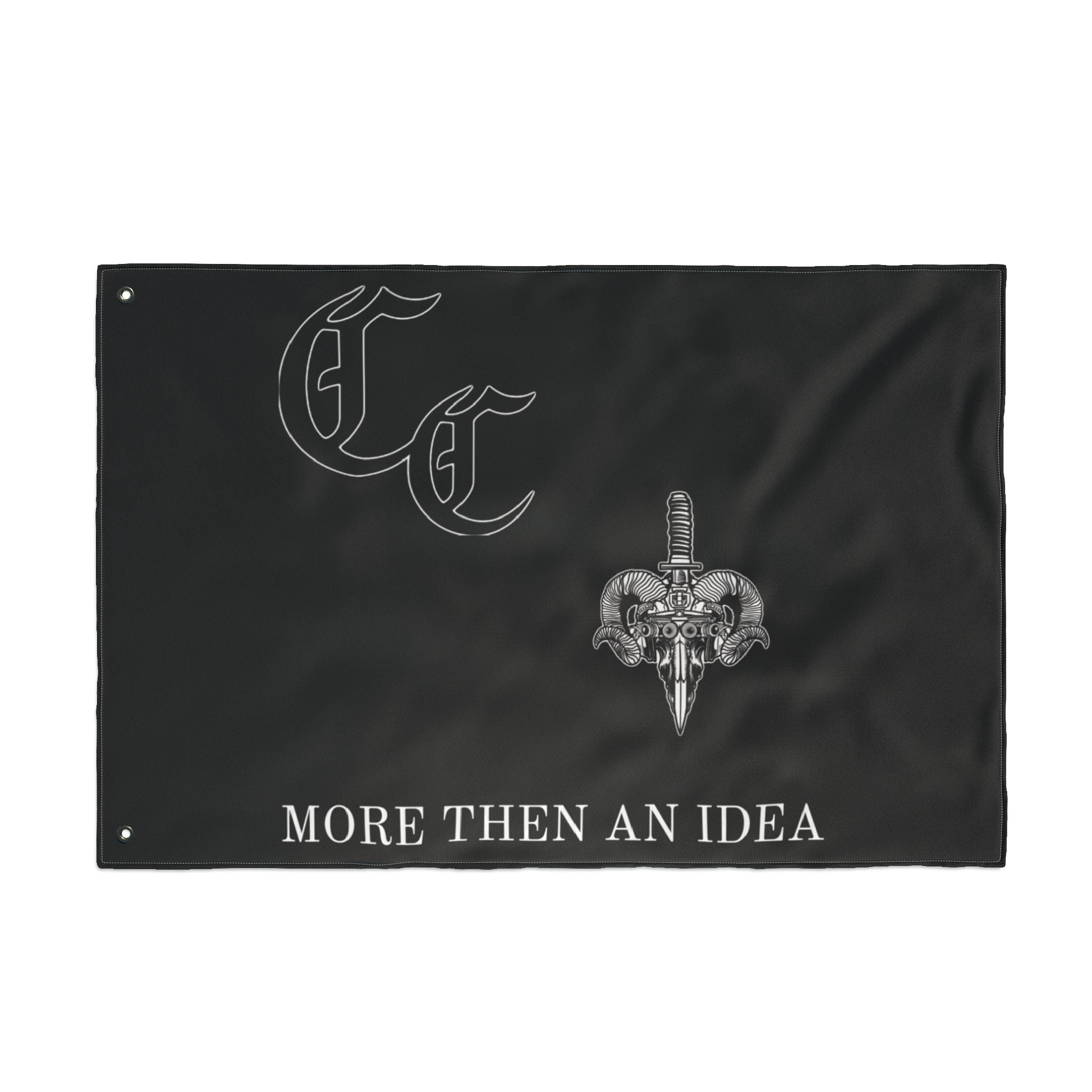 Necros x Chimera Concepts HE-MANN Collab Flag
