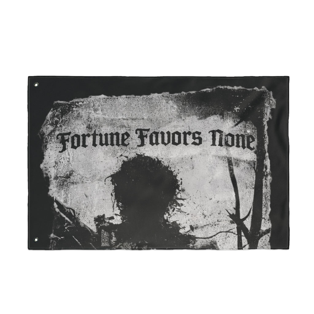 Fortune Favors None // Graphic Flag