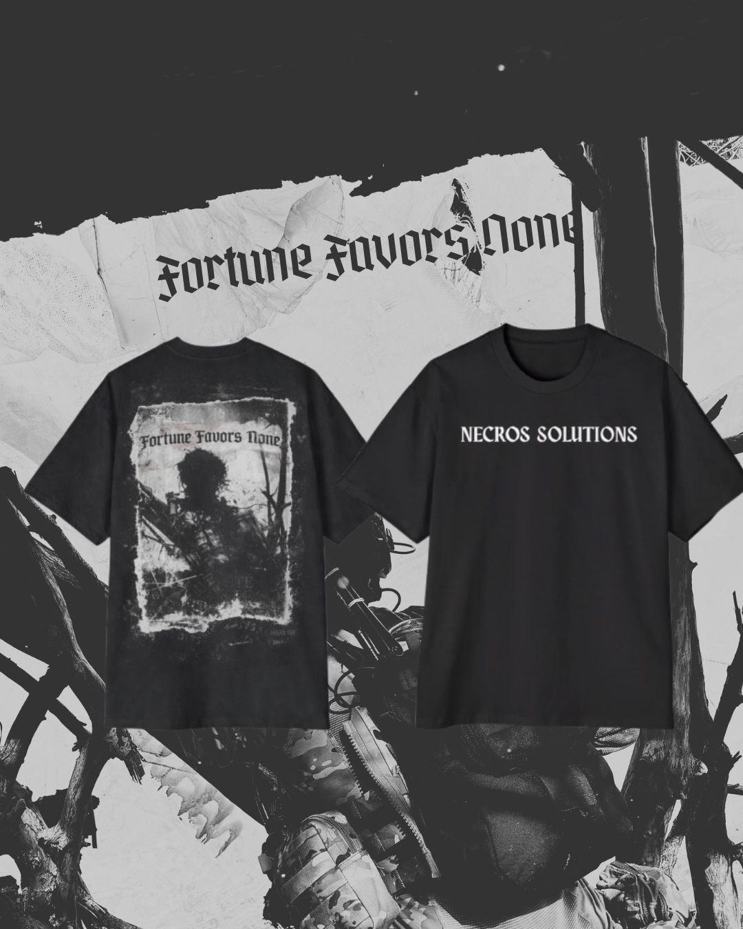 Fortune Favors None Tee